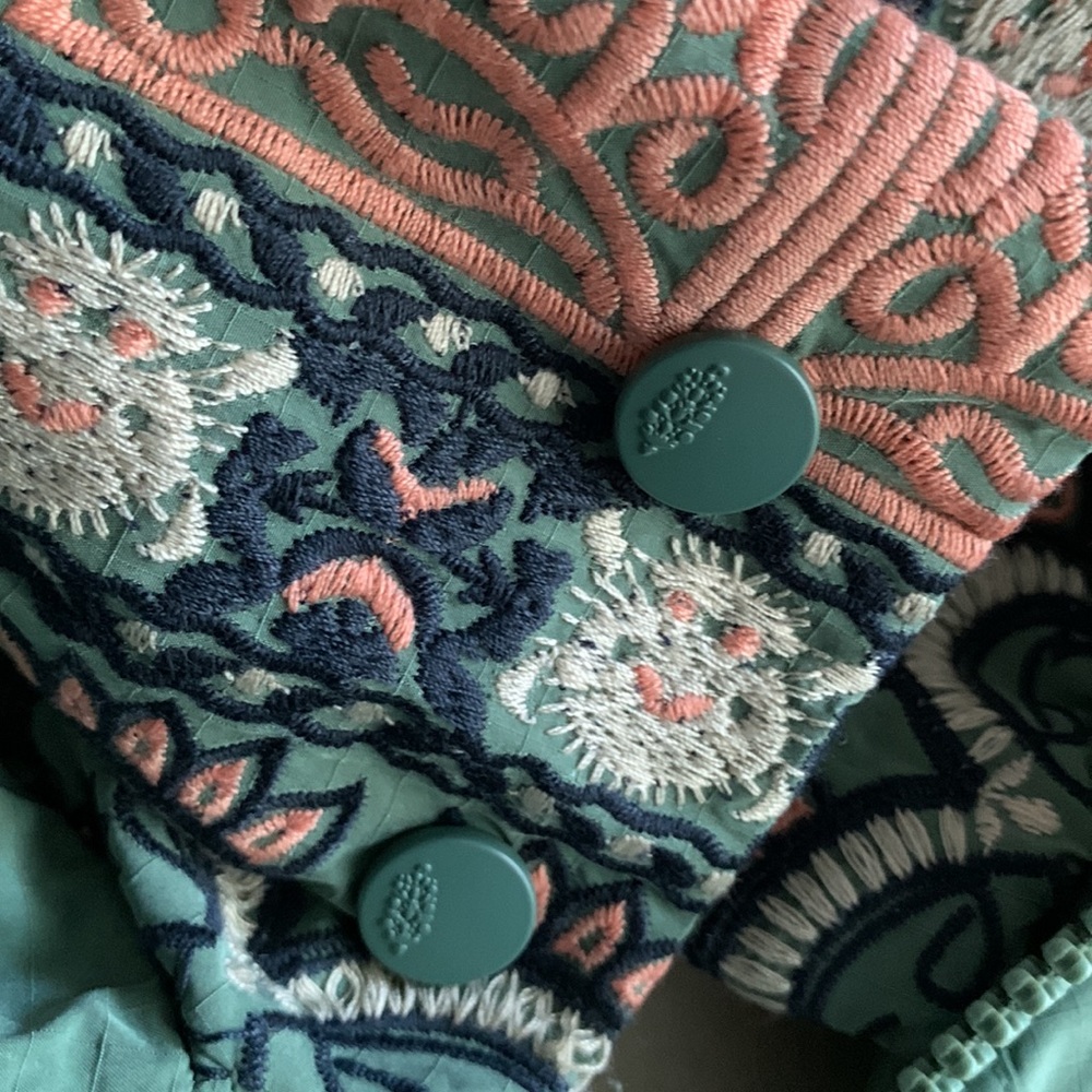 🌼FREE PEOPLE EMBROIDERED LIGHTWEIGHT JACKET🌼 - Picture 3 of 8